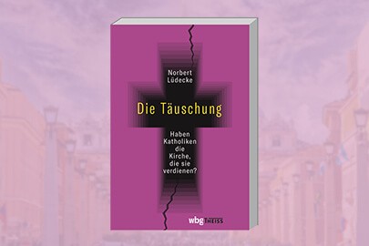 Norbert Lüdecke stellt sein Buch "Die Täuschung" auf der Frankfurter Buchmesse vor